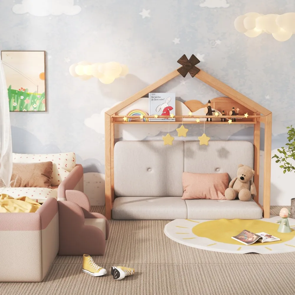 Aesthetik Kids - Windmill Valley Bed Pink - Image 3