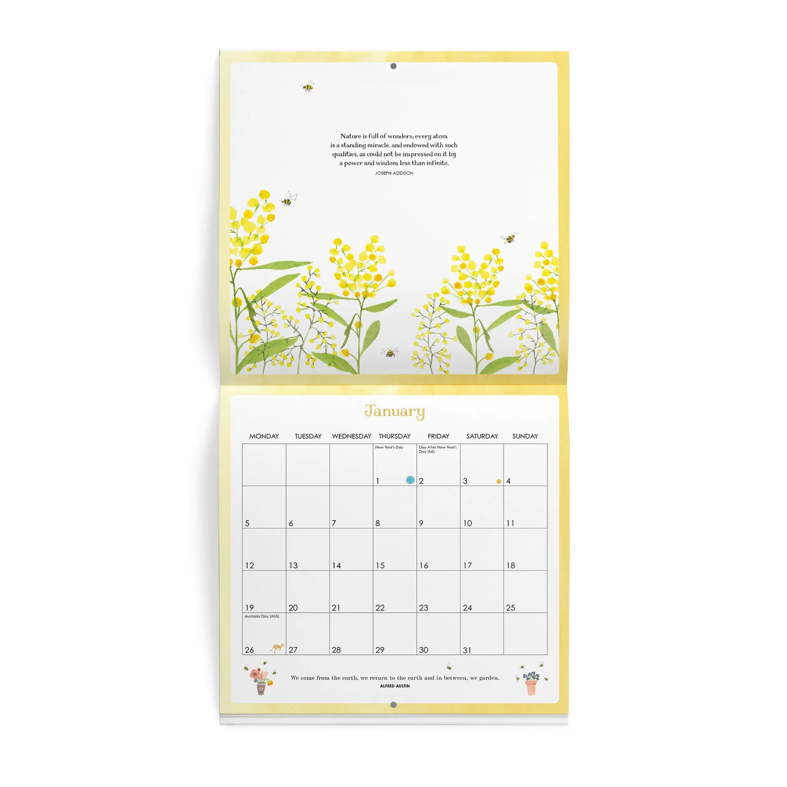 Affirmations - 2026 Bee Wall Calender - Image 2