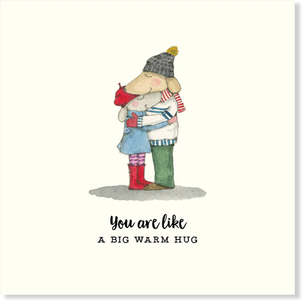 Affirmations - Twigseeds Friendship Card - A big warm hug - K200