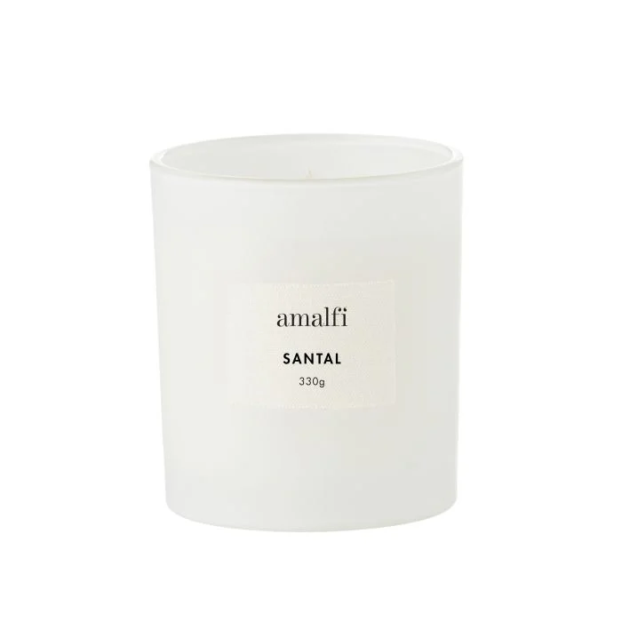 Amalfi Santal Scented Soy Wax Candle 330g - Image 2