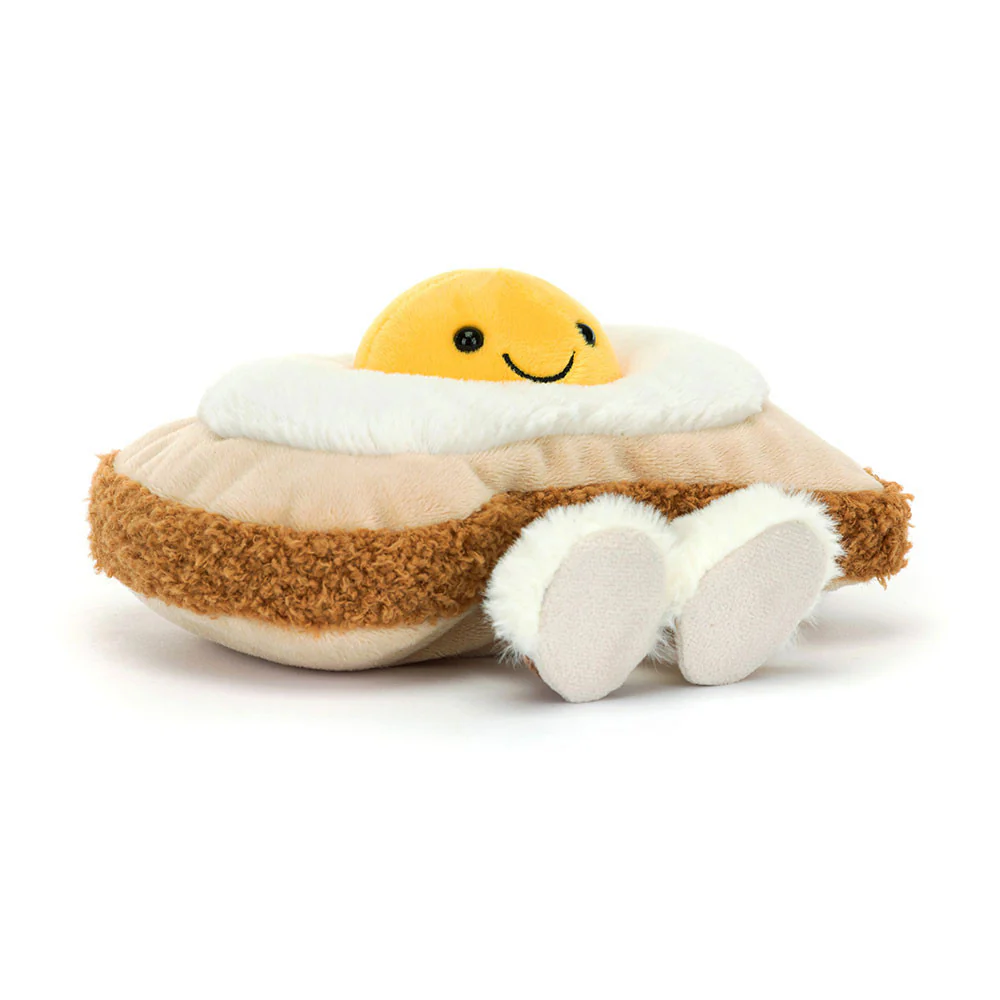 Jellycat Amuseables Egglantine Egg On Toast 16cm - Image 3