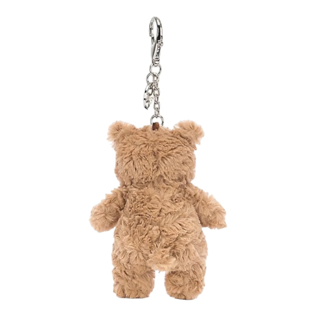 Jellycat Bag Charm Bartholomew Bear 18cm - Image 3