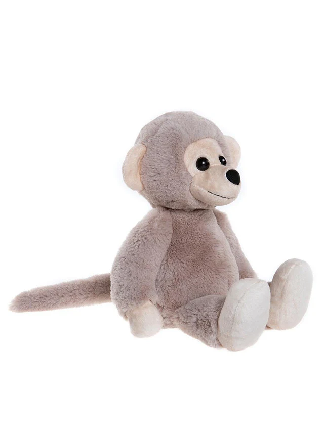 Bear & Me by Charlie Bear Cheeky Monkey Pebble Grey 29cm - Image 2