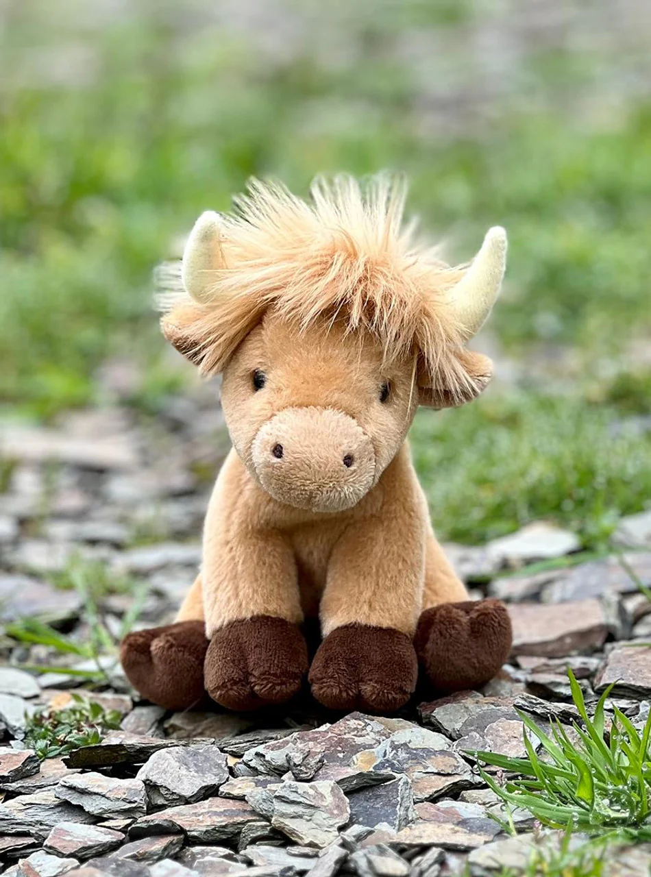 Cuddle Cubs By Charlie Bears Highland Cow - Image 2