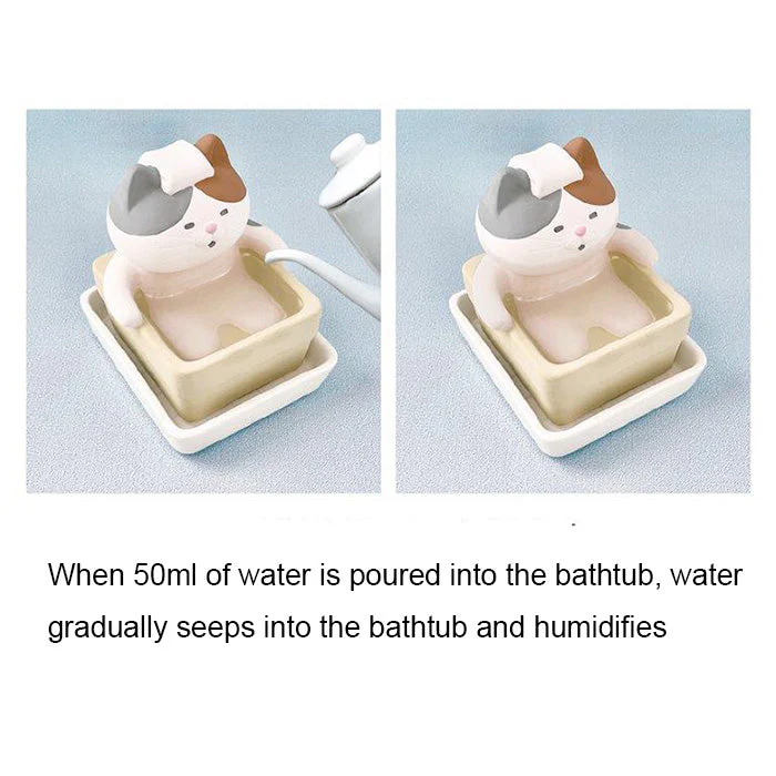 Decole Bath Mascot Humidifier - Calico Cat - Image 4
