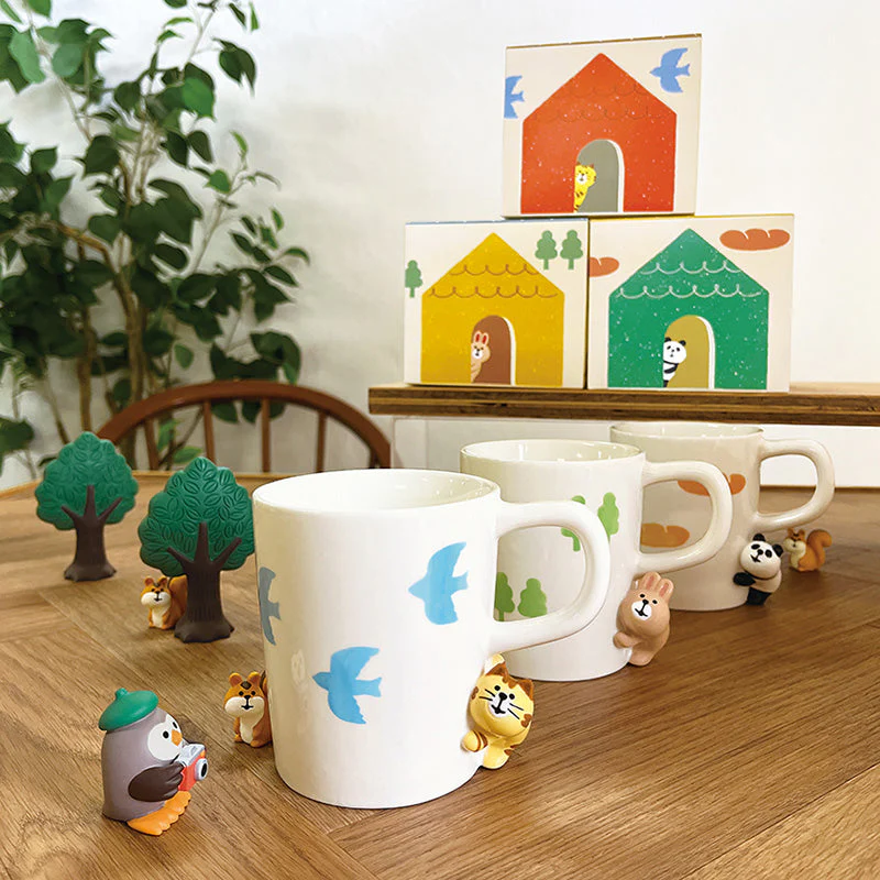 Decole Concombre Animal Peeping Mug - Rabbit - Image 3