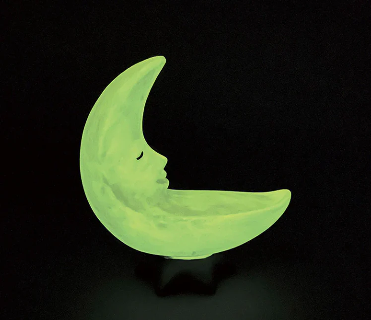 Decole Concombre Figurine - Halloween - Glowing Crescent Moon Chair (Luminous) - Image 2