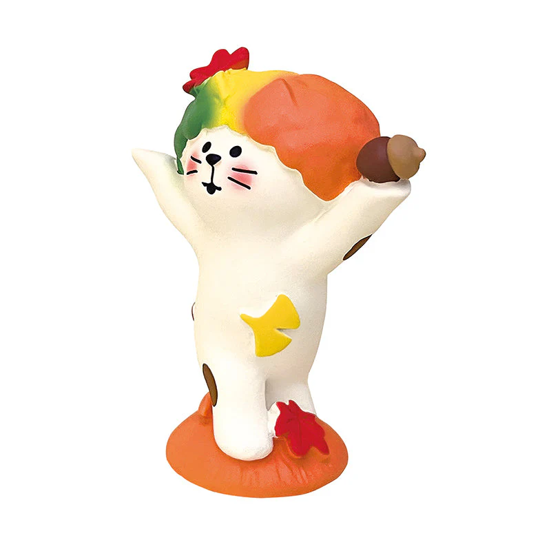 Decole Concombre Figurine - Mushroom Forest - Dancing Cat - Image 4