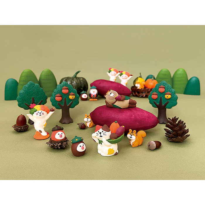 Decole Concombre Figurine - Mushroom Forest - Lucky Cat - Image 2