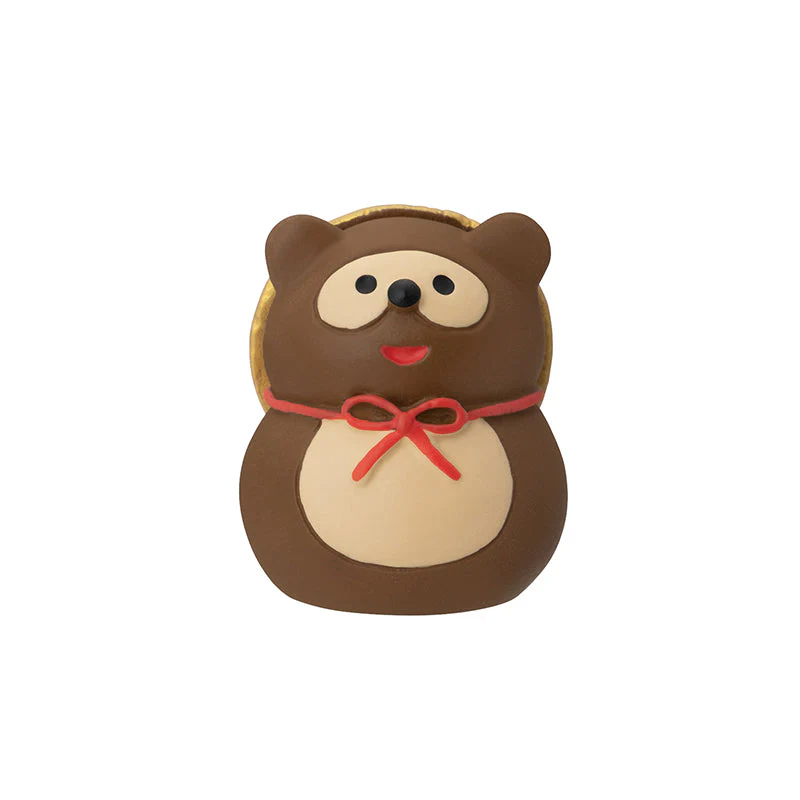 Decole Concombre - Mamefuku Mascot - Lucky Japanese Raccoon (Small)
