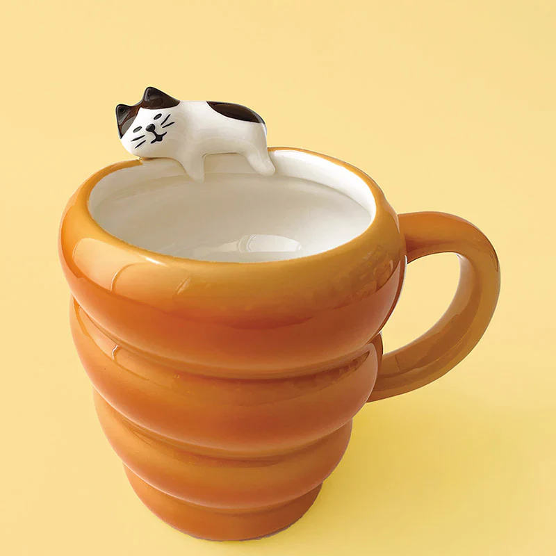 Decole Concombre Yamaneko Bakery Mug - Cornet - Image 2