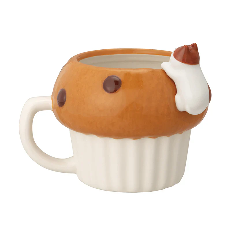 Decole Concombre Yamaneko Bakery Mug - Muffin - Image 3