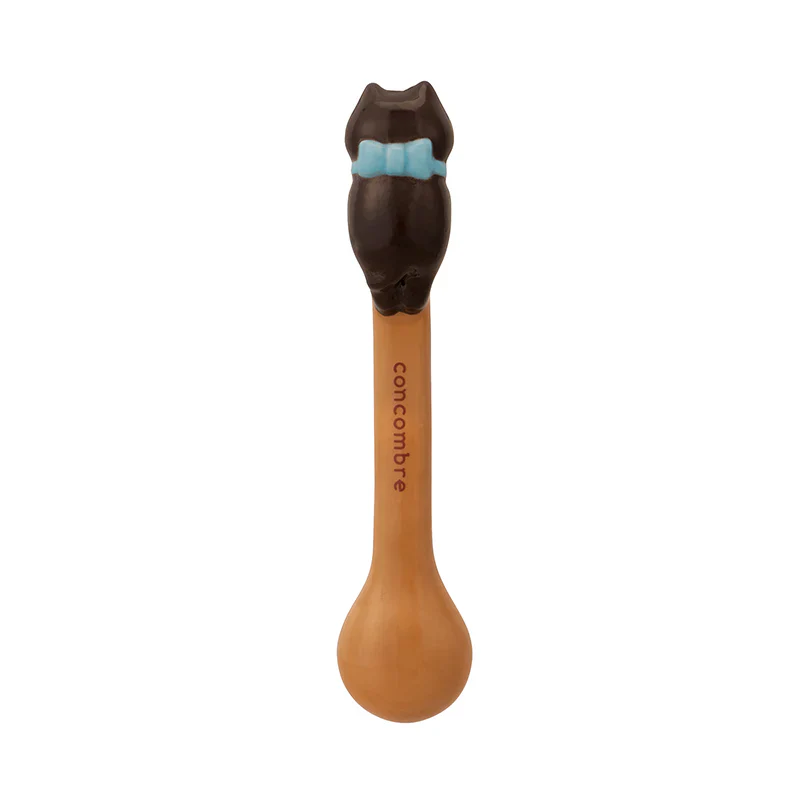 Decole Concombre Yamaneko Bakery Spoon - Black Cat - Image 2