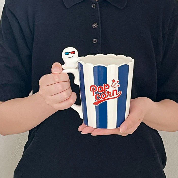 Decole Home Cinema Party Popcorn Mug - Ghost - Image 2