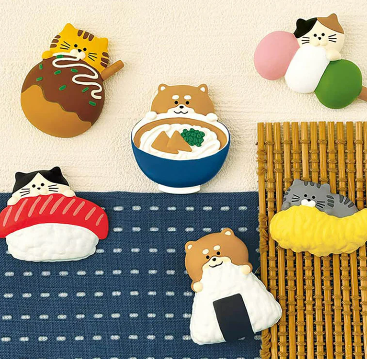 Decole Japanese Food Fridge Magnet - Udon Noodle - Image 3