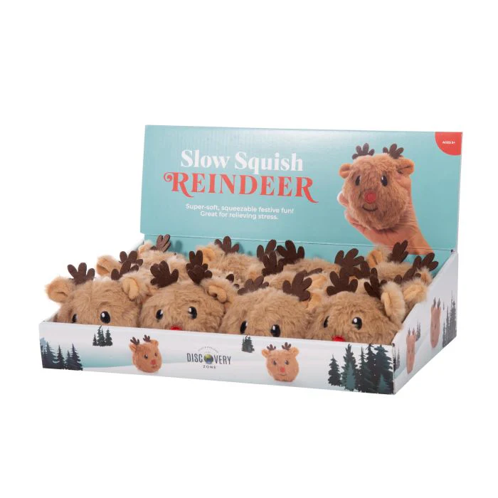 Discovery Zone Slow Squish Ball - Reindeer Brown - Image 2