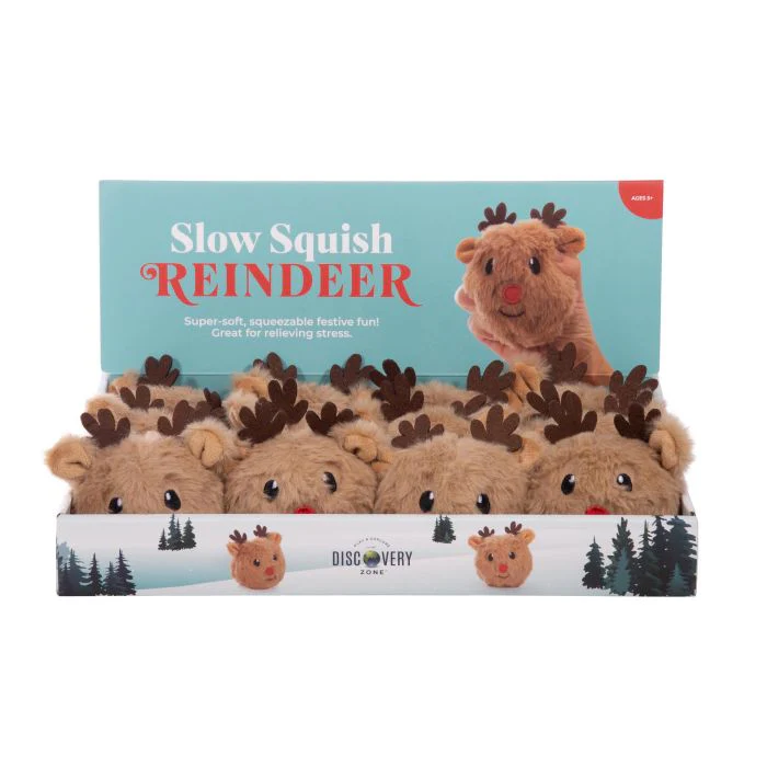 Discovery Zone Slow Squish Ball - Reindeer Brown - Image 3