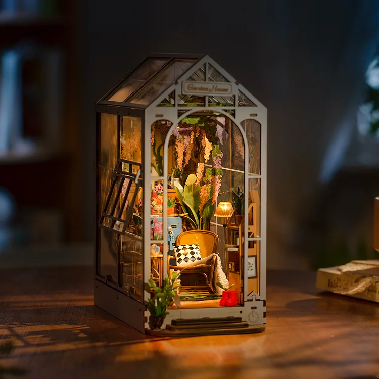 Robotime Rolife DIY Book Nook Garden House TGB06 - Image 3