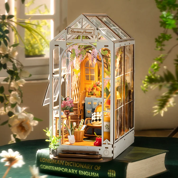Robotime Rolife DIY Book Nook Garden House TGB06 - Image 4