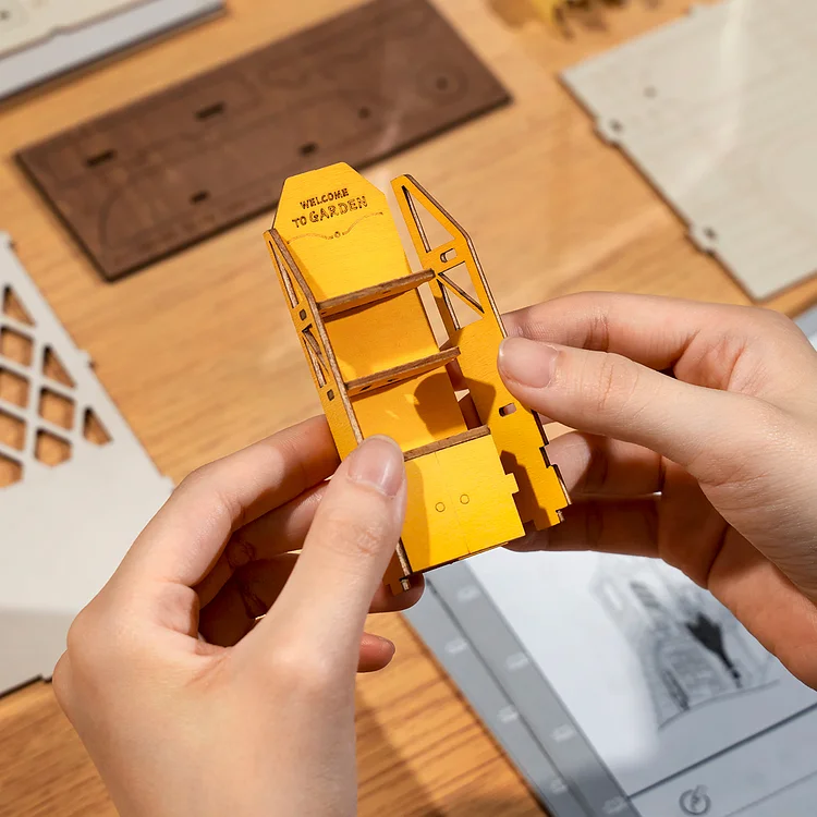 Robotime Rolife DIY Book Nook Garden House TGB06 - Image 5