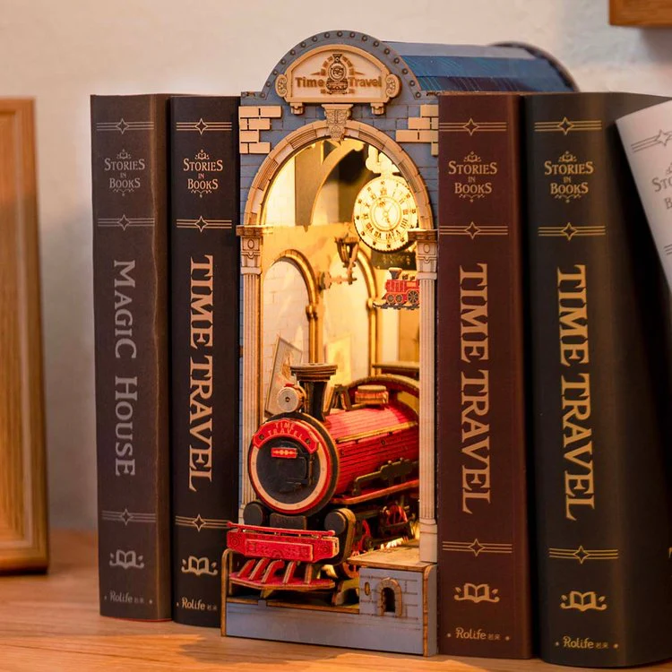 Robotime Rolife DIY Book Nook Time Travel TGB04 - Image 3