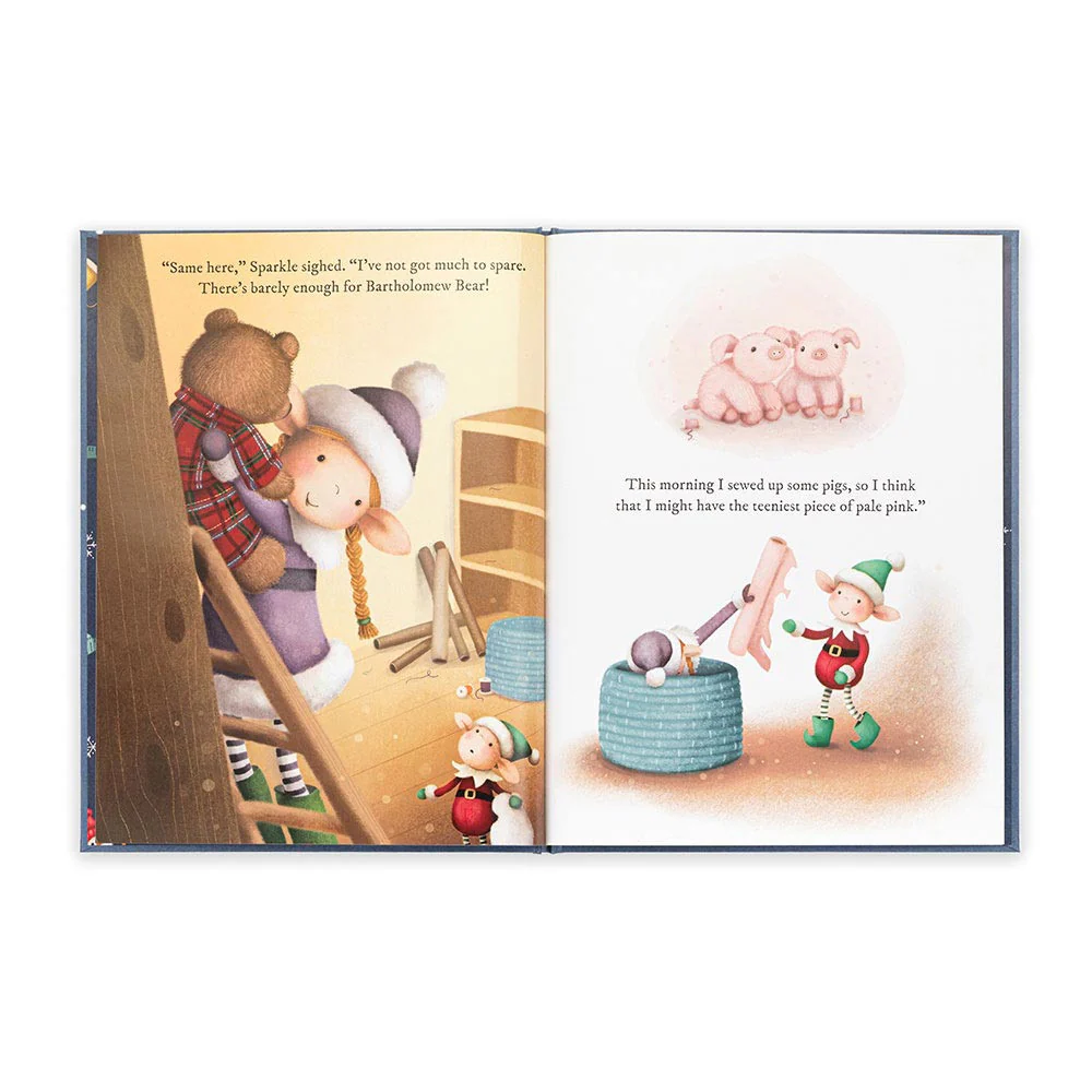 Jellycat Eldo Elf and the Patchwork Bashful Bunny Book - Image 3