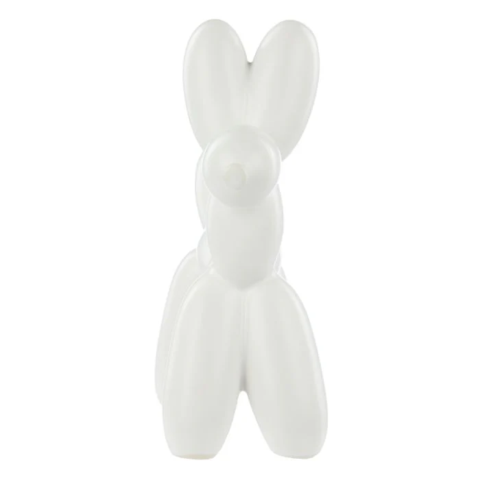 Emporium Bubbles Balloon Dog Sculpture White - Image 3