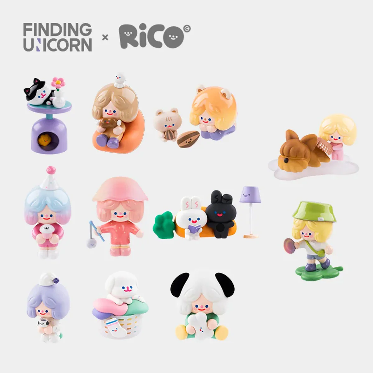 Finding Unicorn RiCO Happy Friends Together Series Blind Box - Image 11
