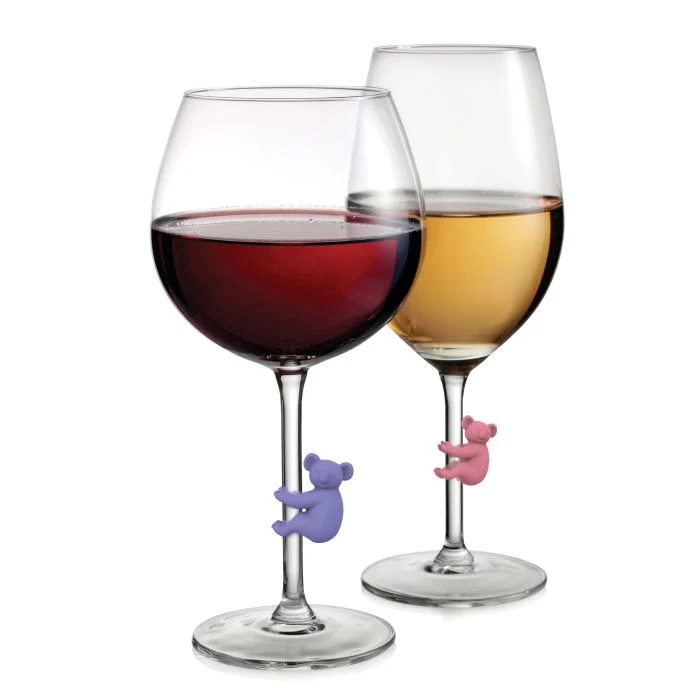 Fred Social Climbers - Koala Wine Markers 6pcs Set Multi-Coloured 1.7x3.7x3.8cm - Image 3