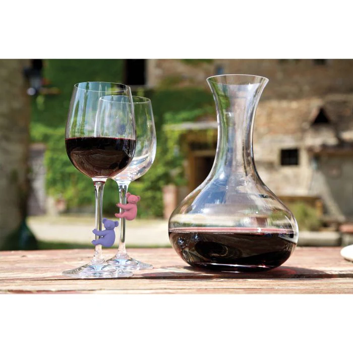Fred Social Climbers - Koala Wine Markers 6pcs Set Multi-Coloured 1.7x3.7x3.8cm - Image 4