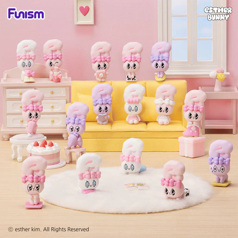 Funism Esther Bunny Little Vlog Series Bunny Face- Blind Box Figurines - Image 2