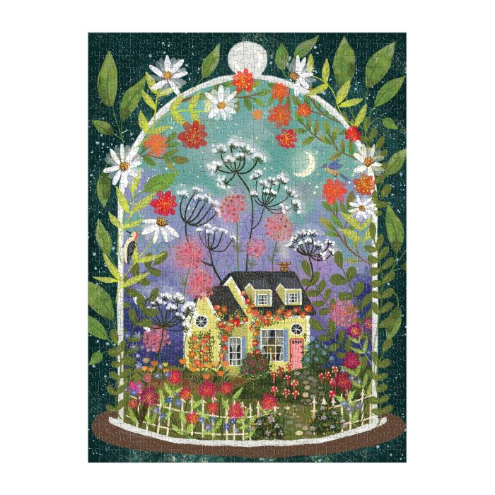 Galison Joy Laforme Bloomarium Puzzle - 1000pcs Multi-Coloured 50.8x50.8x0.2cm - Image 2