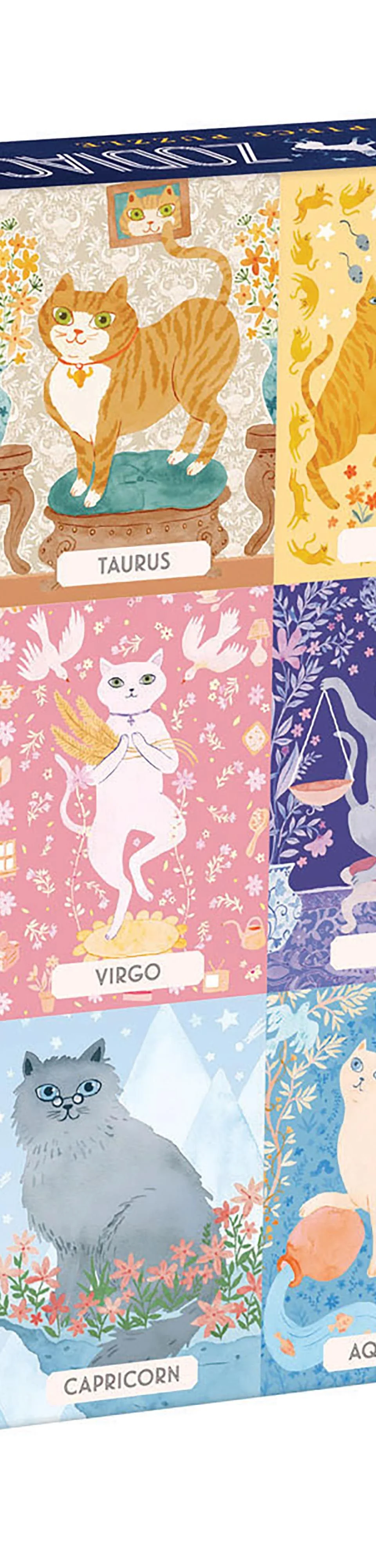 Galison’s Cat Zodiac Puzzle - 500 Pcs - Image 3