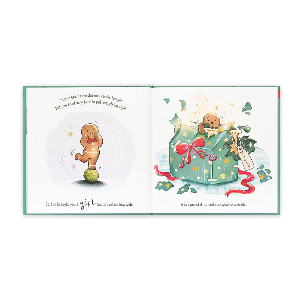 Jellycat Gingerbread Fred Book - Image 3