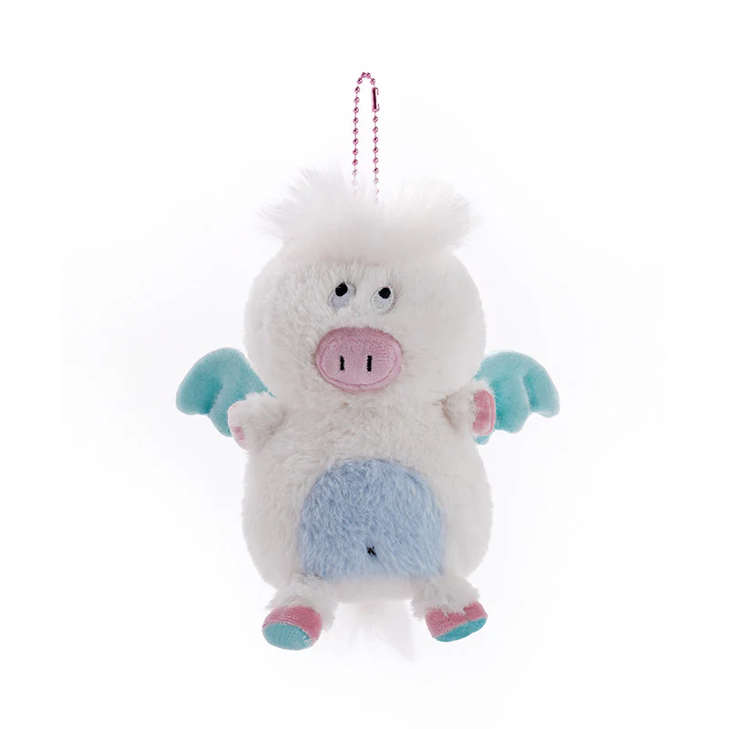 Glee Beanx – Chubby Series Keycharm - Pipi the Unicorn Officer 13cm