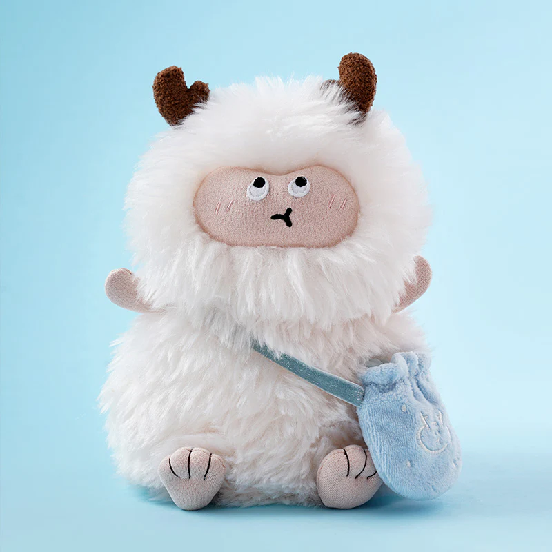 Glee Beanx – Chubby Series Plush - Gulu the Fuzzy Monster 22cm - Image 2