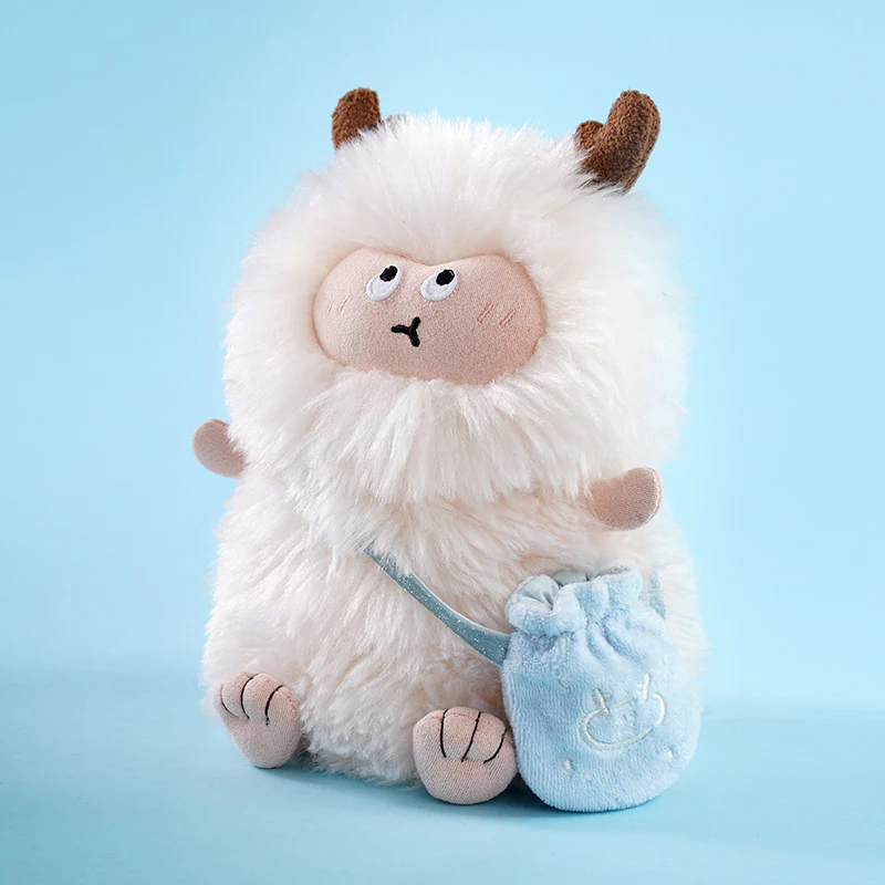 Glee Beanx – Chubby Series Plush - Gulu the Fuzzy Monster 22cm - Image 3
