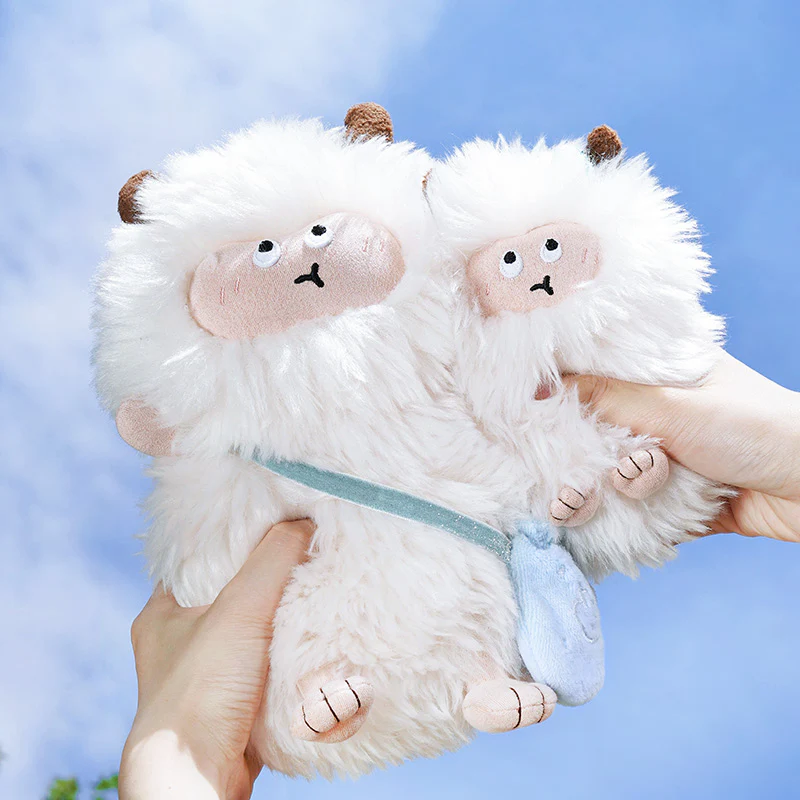 Glee Beanx – Chubby Series Plush - Gulu the Fuzzy Monster 22cm - Image 5
