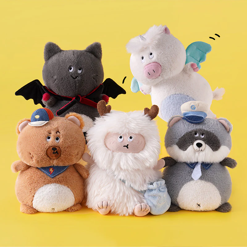 Glee Beanx – Chubby Series Plush - Docula the Little Vampire 22cm - Image 6