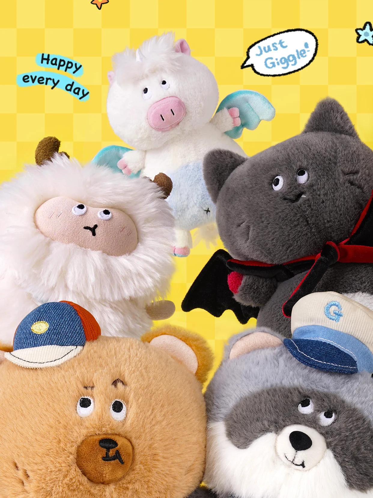 Glee Beanx – Chubby Series Plush - Docula the Little Vampire 22cm - Image 7