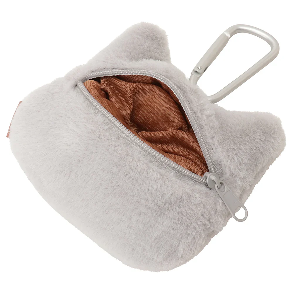 Hapins Blushing Lucky Coin Purse Chartreuse Cat - Image 3