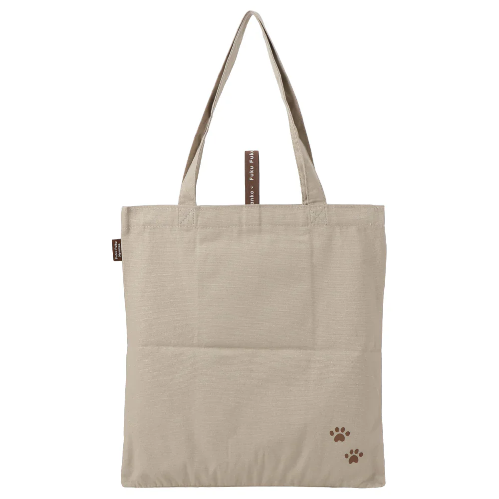 Hapins Canvas Tote Gray Bag Ragdoll Cat - Image 2