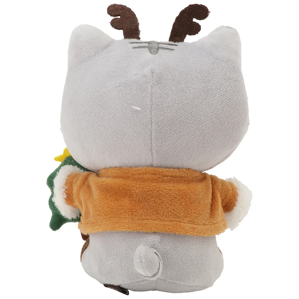 Hapins Christmas Plush Toy Chartreuse Cat - Image 2
