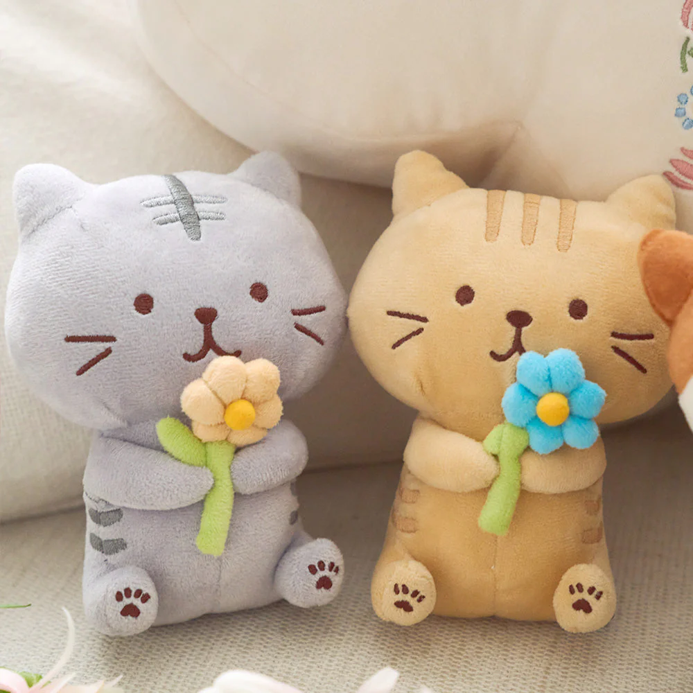 Hapins Flower Kitten Plush Chartreux Cat - Image 6