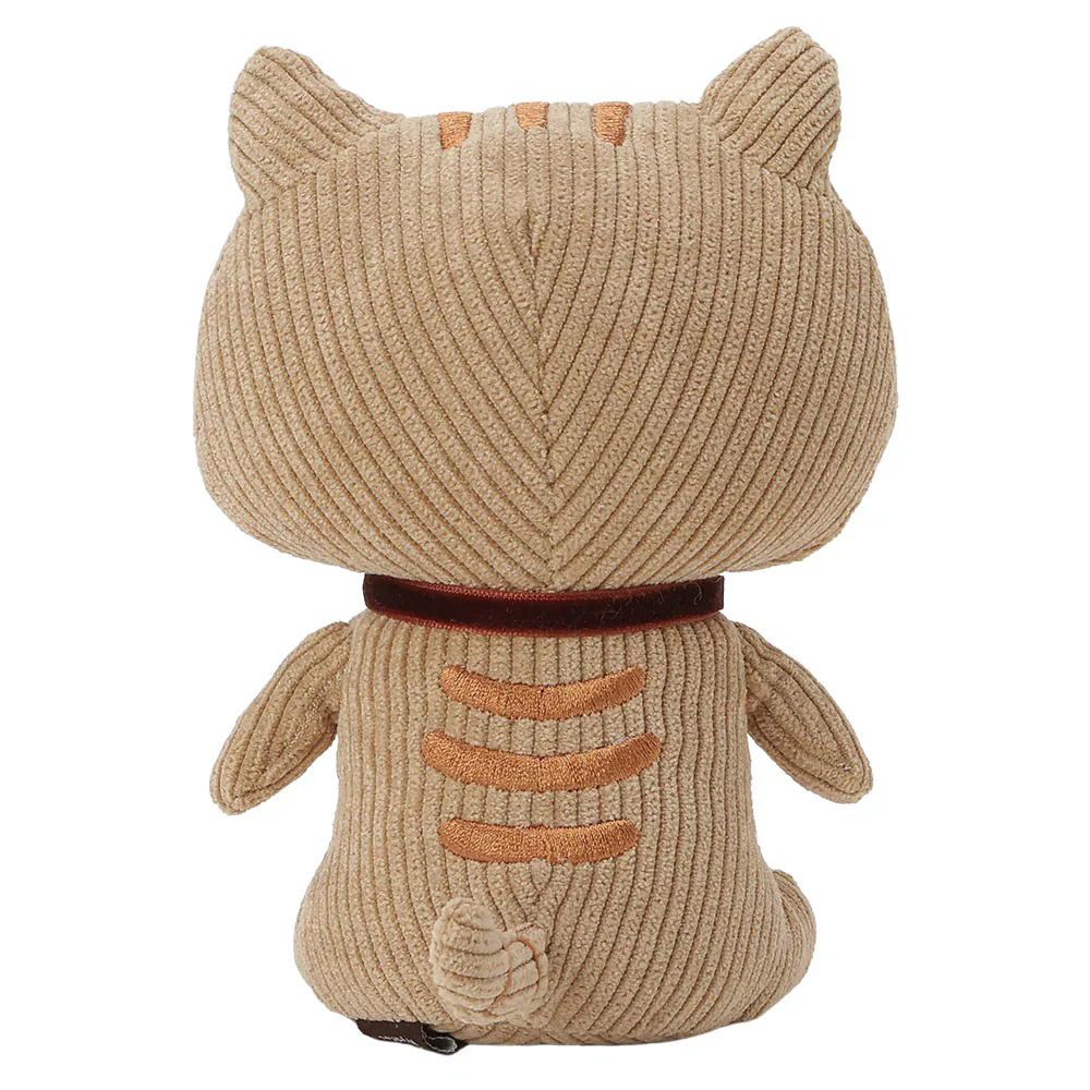 Hapins Corduroy Plush Ginger Cat - Image 3