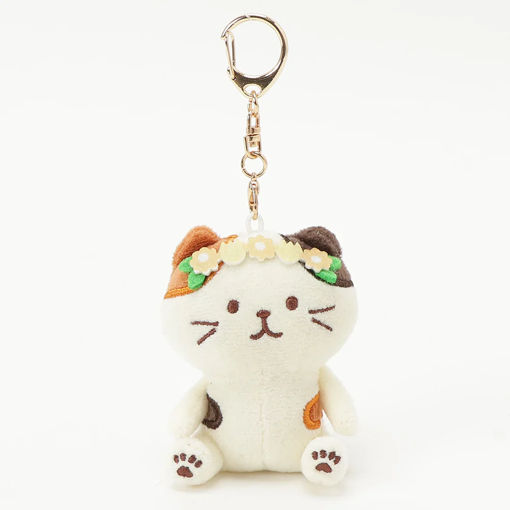 Hapins Flower Crown Charm Calio Cat - Image 2