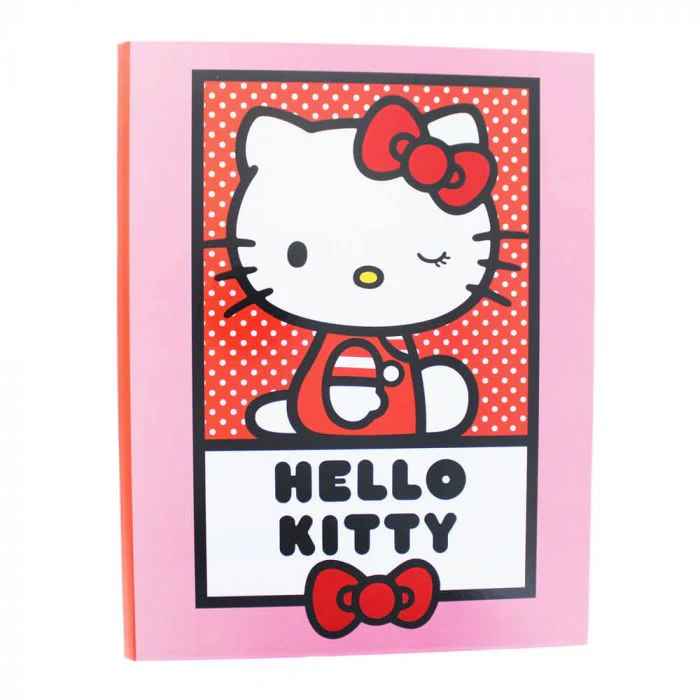 Hello Kitty and Friends Hello Kitty Hearts & Bows Ring Binder - Image 2