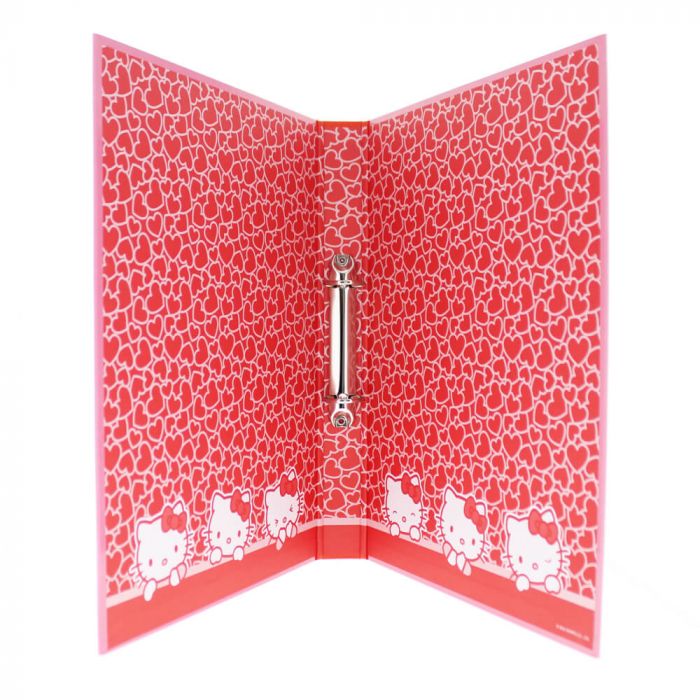 Hello Kitty and Friends Hello Kitty Hearts & Bows Ring Binder - Image 3