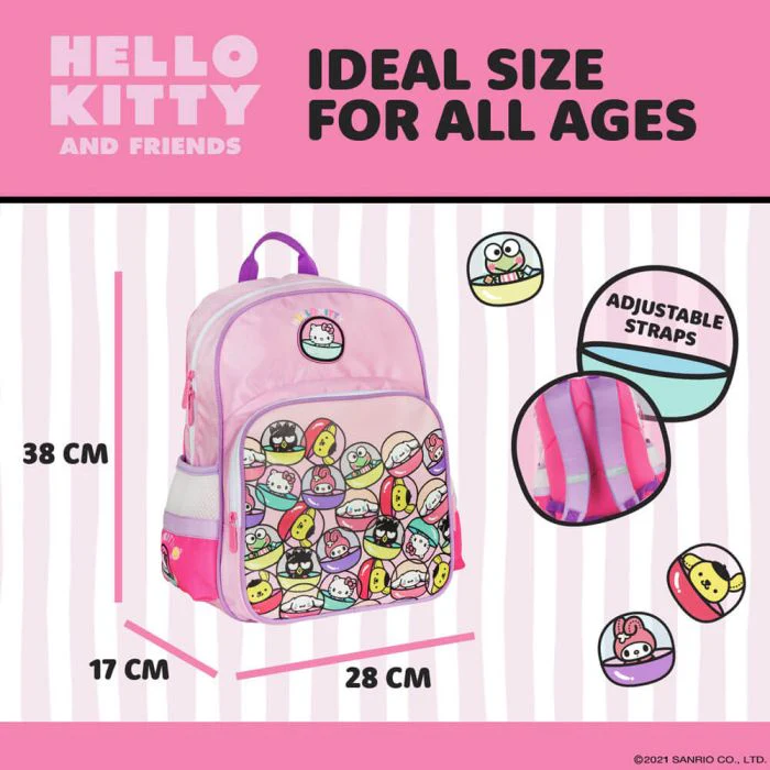 Hello Kitty and Friends Hello Kitty School Backpack 39cm - Image 10