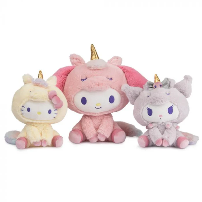 Hello Kitty and Friends - Hello Kitty Unicorn Plush Small 20cm - Image 7